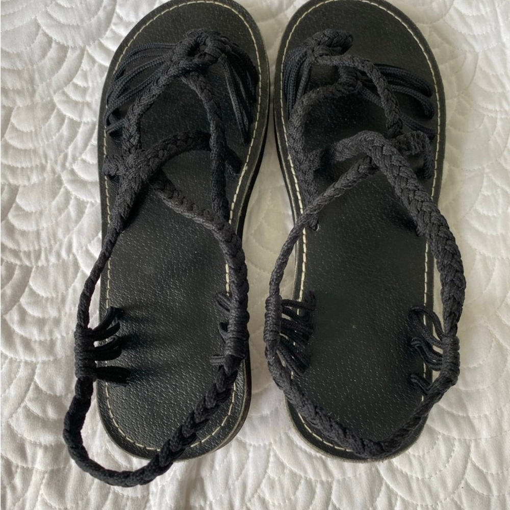 Woven Rope Sandals - Picture 5 of 11